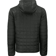 Cincinnati Reds Cutter & Buck Rainier Primaloft Eco Full-Zip Hooded Jacket - Black Jackets