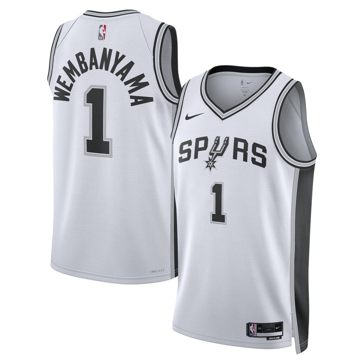 Victor Wembanyama San Antonio Spurs Unisex Swingman Jersey Association Edition White - Nike outlet