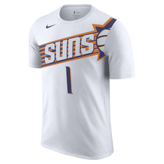 Devin Booker Phoenix Suns 2023/24 Association Name & Number T-Shirt White - Nike