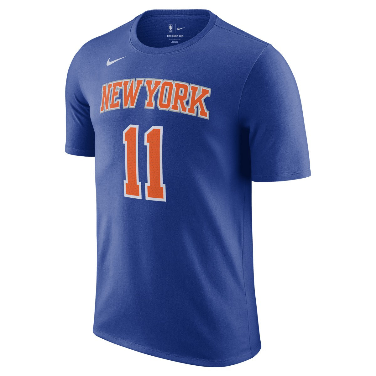 Jalen Brunson New York Knicks Icon Edition Name & Number T-Shirt Blue - Nike