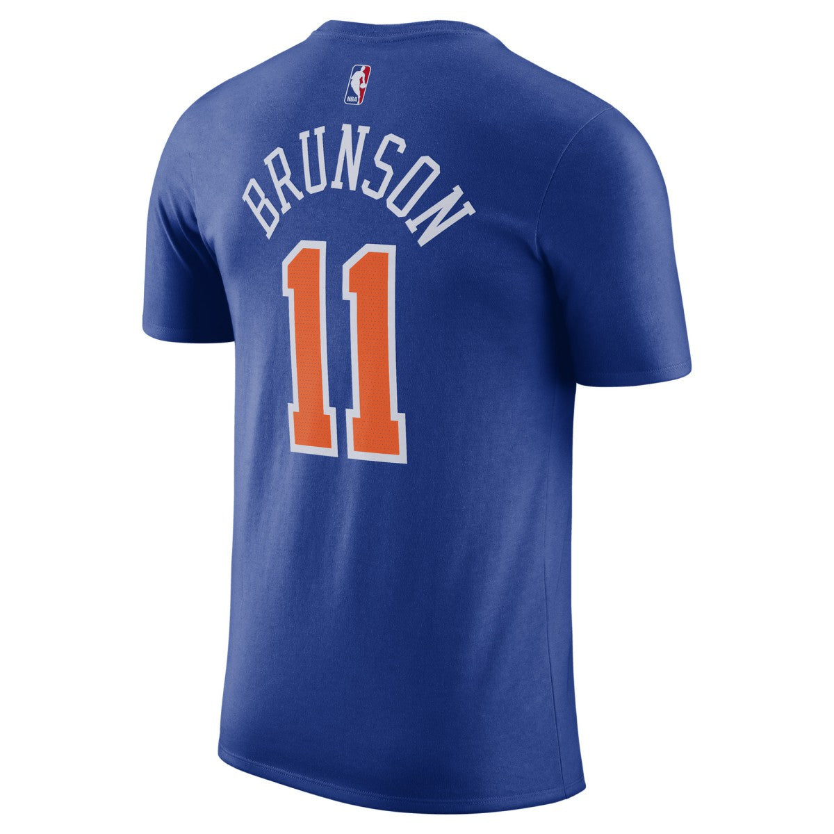 Jalen Brunson New York Knicks Icon Edition Name & Number T-Shirt Blue - Nike