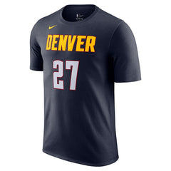 Jamal Murray Denver Nuggets Icon Edition Name & Number T-Shirt Navy - Nike