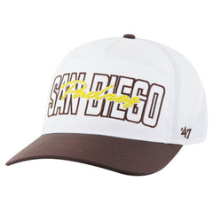 San Diego Padres '47 Lineman Hitch Adjustable Hat - White Hats