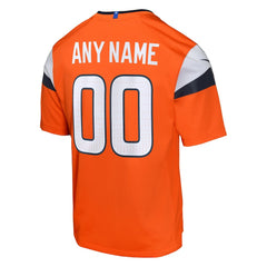 Denver Broncos Youth Mile High Collection Custom Game Jersey - Orange Jerseys
