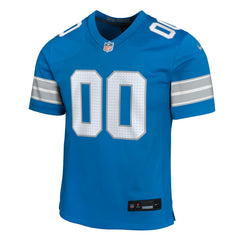 Detroit Lions Youth Custom Game Jersey - Blue Jerseys