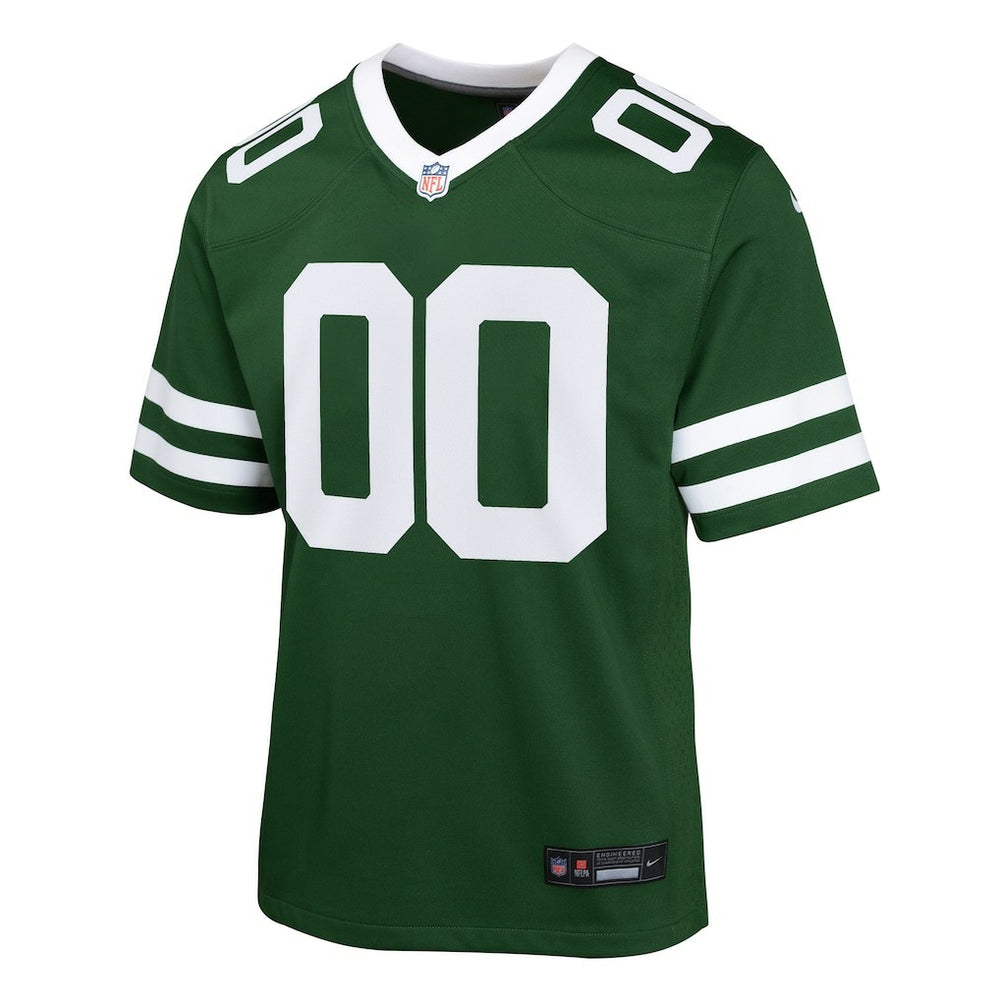 New York Jets Youth Custom Game Jersey - Legacy Green Jerseys