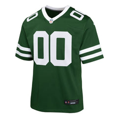 New York Jets Youth Custom Game Jersey - Legacy Green Jerseys