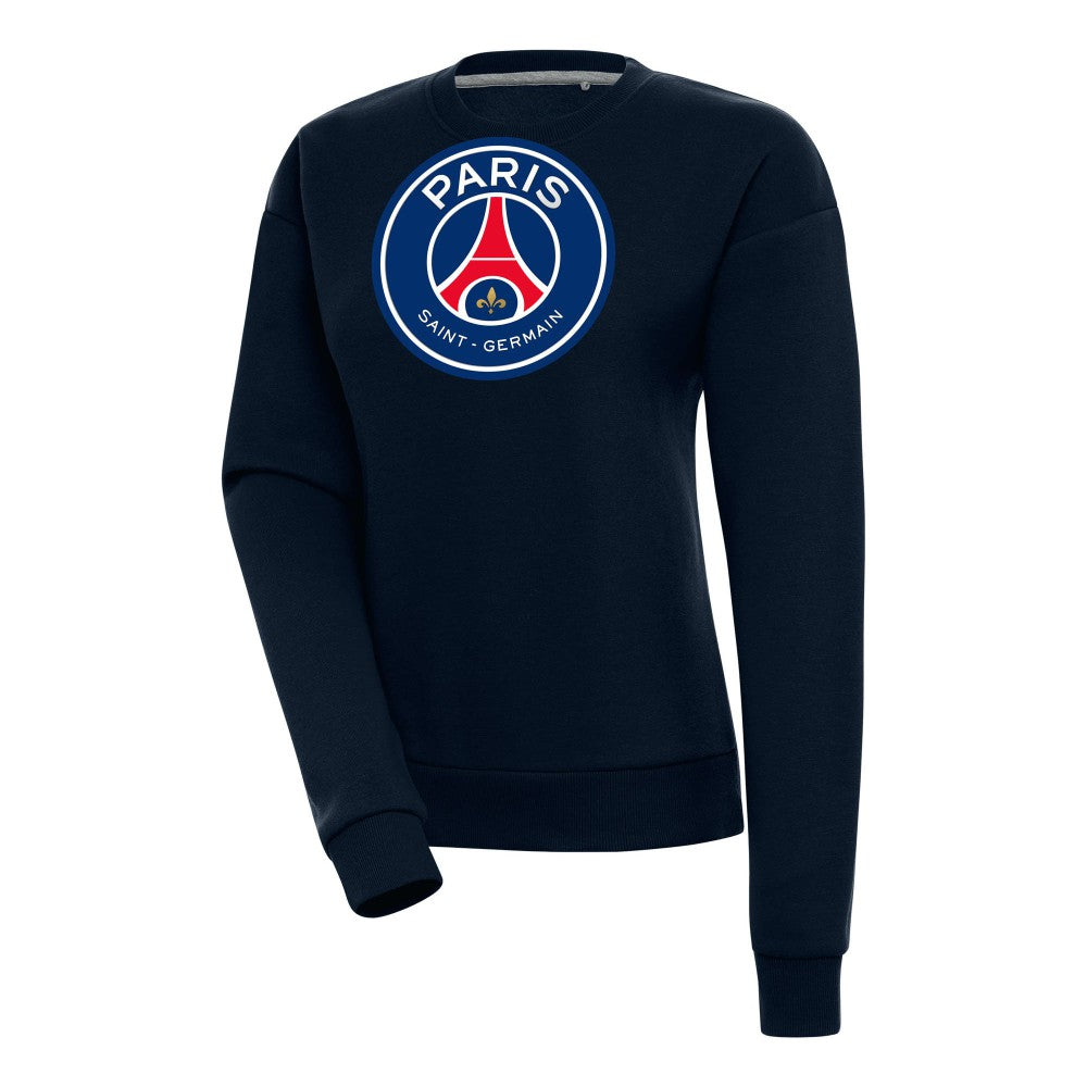 Paris Saint-Germain Women's Takeover Crewneck Pullover Sweatshirt Navy