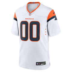 Denver Broncos Mile High Collection Custom Game Jersey - White Jerseys