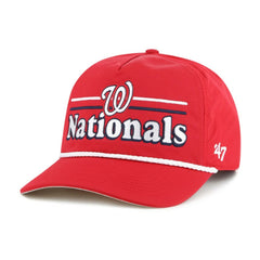 Washington Nationals '47 Campscape Hitch Adjustable Hat - Red Hats
