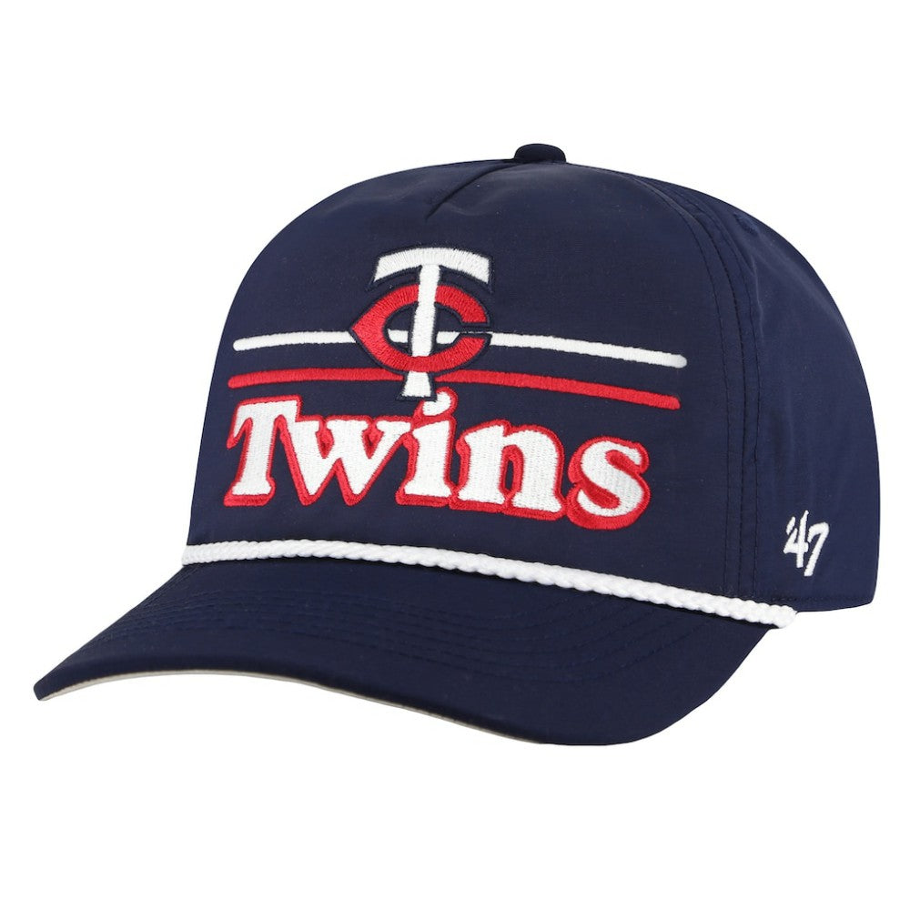 Minnesota Twins '47 Campscape Hitch Adjustable Hat - Navy Hats