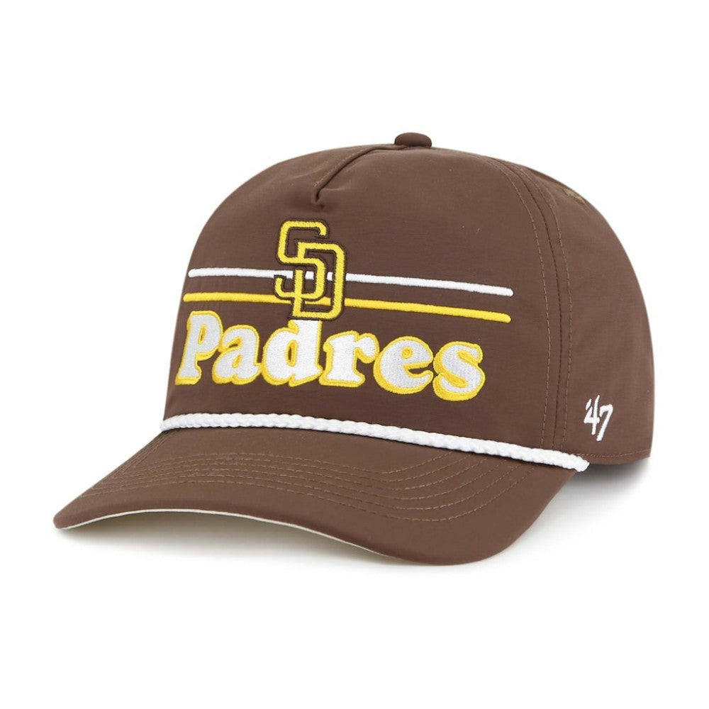 San Diego Padres '47 Campscape Hitch Adjustable Hat - Brown Hats