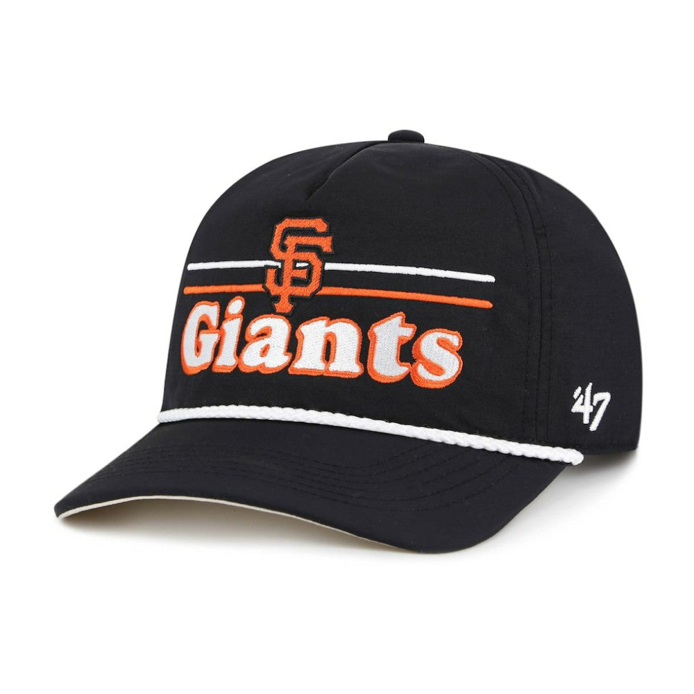 San Francisco Giants '47 Campscape Hitch Adjustable Hat - Black Hats