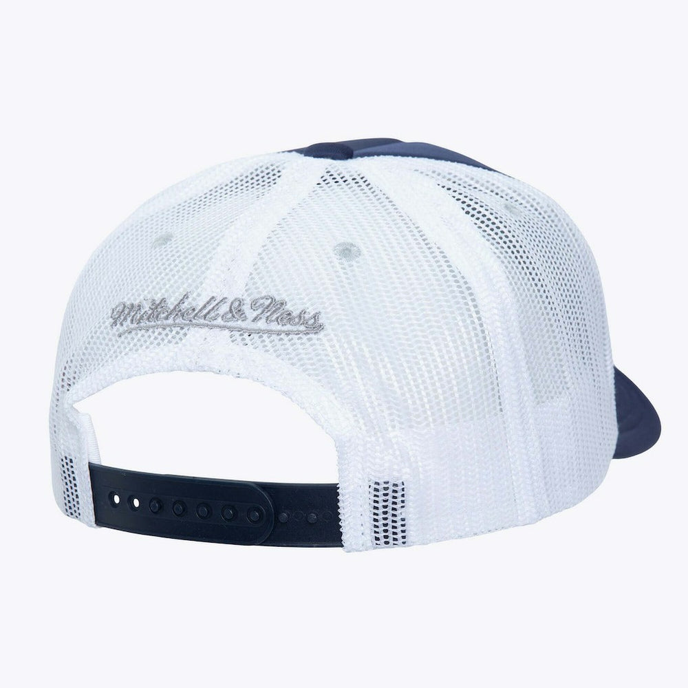 Dallas Cowboys Stripe Front Trucker Adjustable Hat - Navy Hats