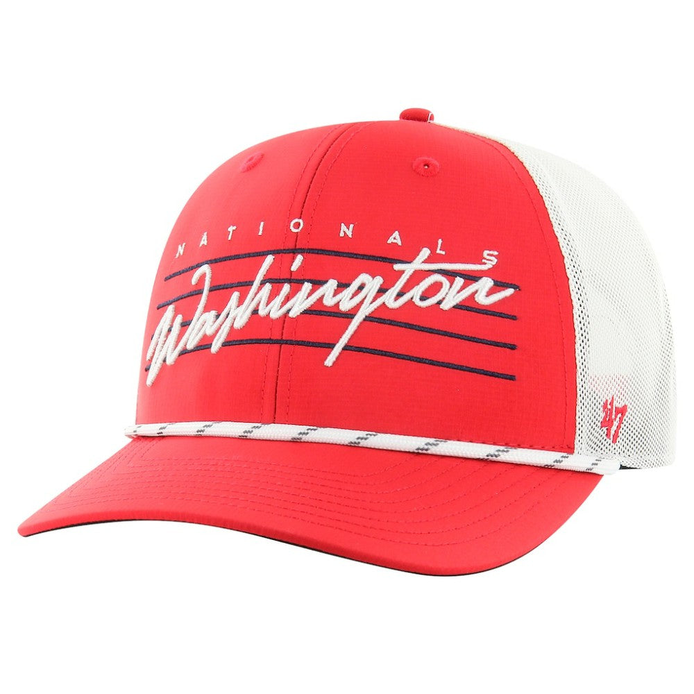 Washington Nationals '47 Downburst Trucker Adjustable Hat - Red Hats
