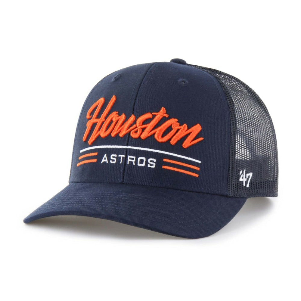 Houston Astros '47 Garner Trucker Adjustable Hat - Navy Hats