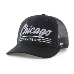 Chicago White Sox '47 Garner Trucker Adjustable Hat - Black Hats