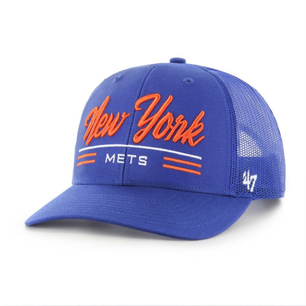 New York Mets '47 Garner Trucker Adjustable Hat - Royal Hats