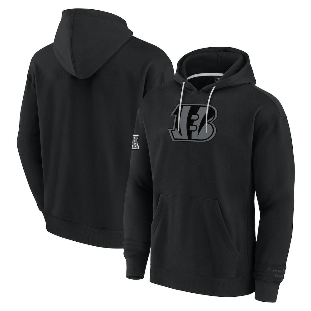 Cincinnati Bengals Elements Pace Pullover Hoodie - Black Hoodies