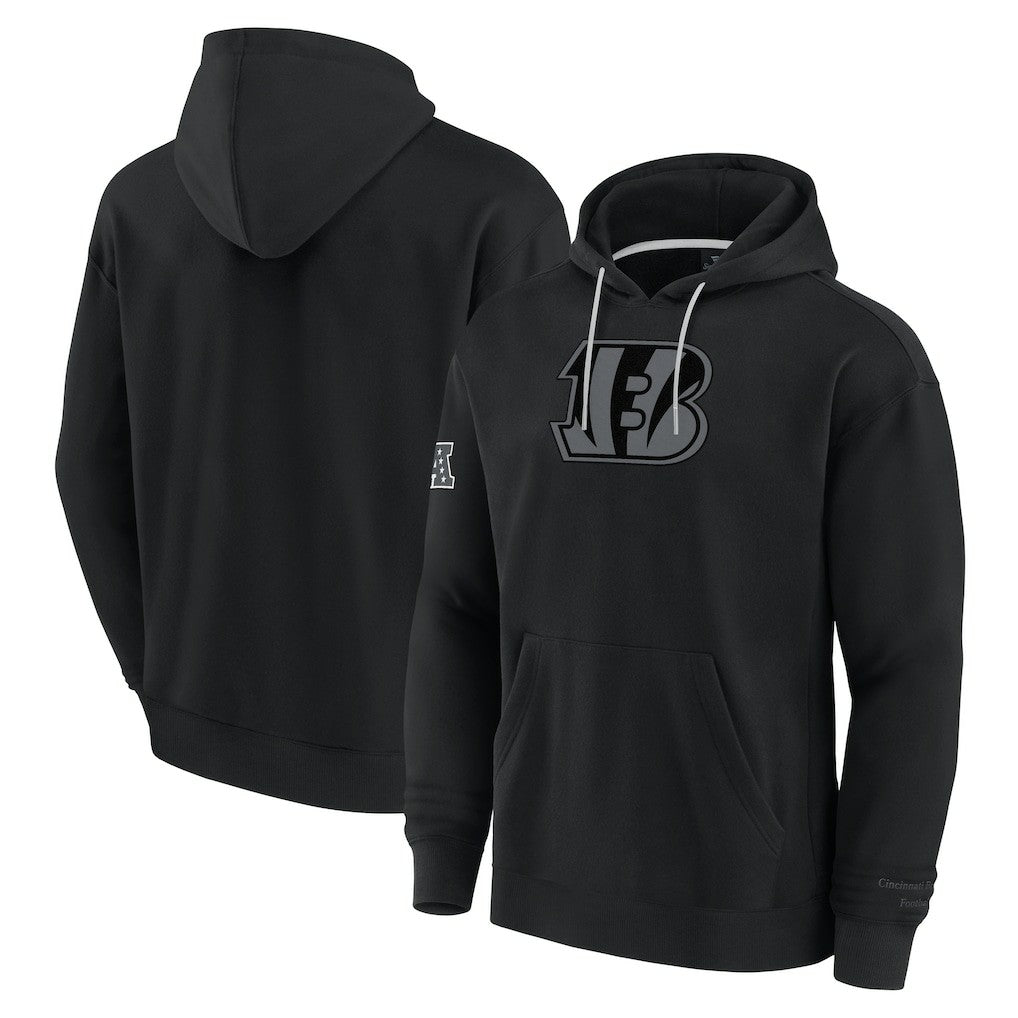 Cincinnati Bengals Elements Pace Pullover Hoodie - Black Hoodies