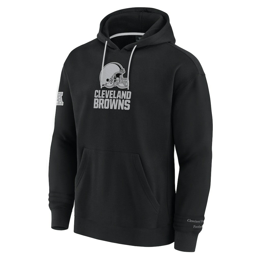 Cleveland Browns Elements Pace Pullover Hoodie - Black Hoodies