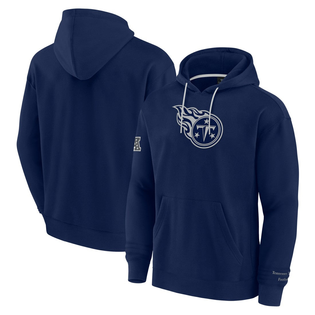 Tennessee Titans Elements Pace Pullover Hoodie - Navy Hoodies