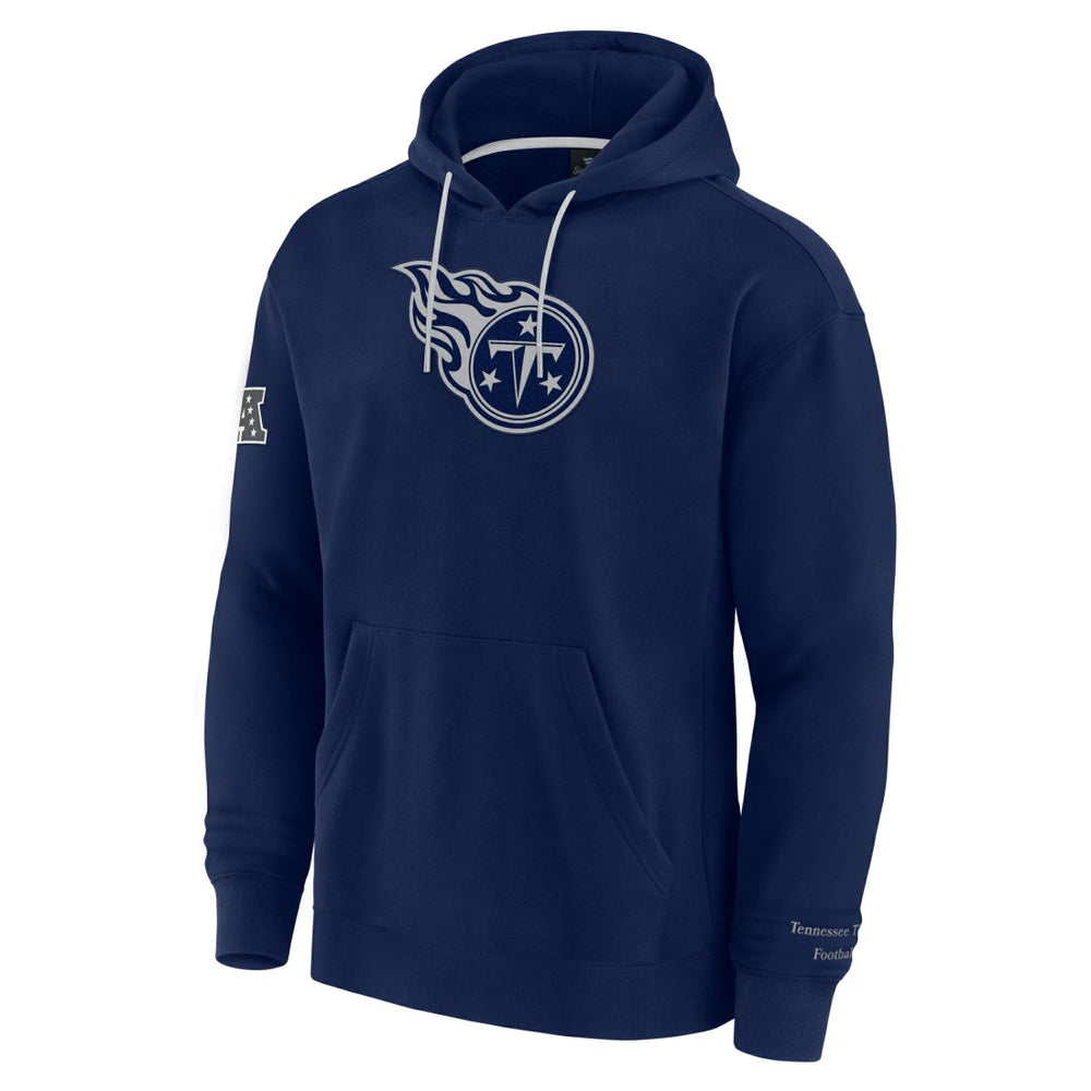 Tennessee Titans Elements Pace Pullover Hoodie - Navy Hoodies