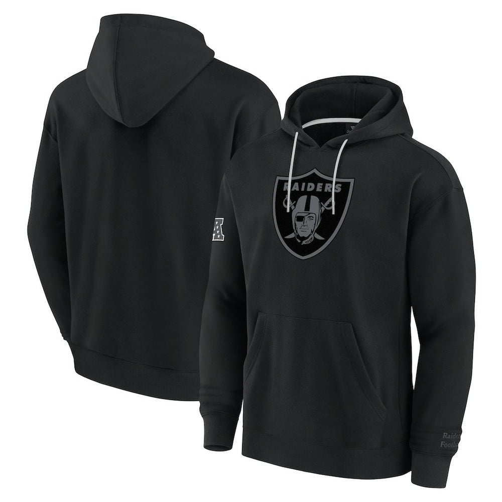 Las Vegas Raiders Elements Pace Pullover Hoodie - Black Hoodies