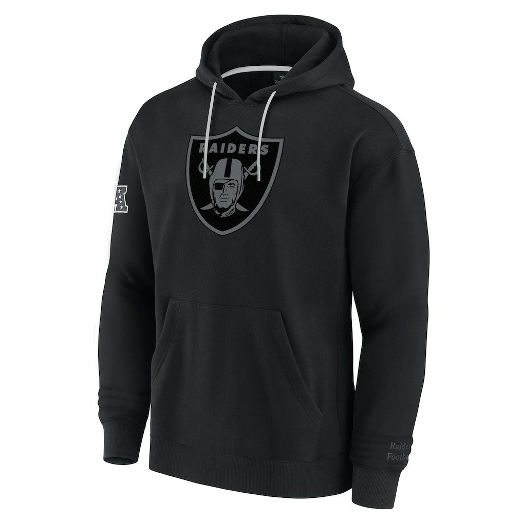 Las Vegas Raiders Elements Pace Pullover Hoodie - Black Hoodies