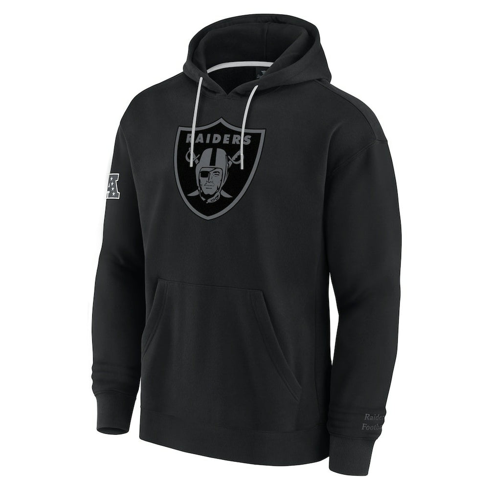 Las Vegas Raiders Elements Pace Pullover Hoodie - Black Hoodies
