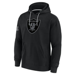 Las Vegas Raiders Elements Pace Pullover Hoodie - Black Hoodies