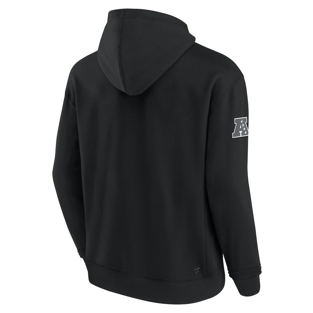 Las Vegas Raiders Elements Pace Pullover Hoodie - Black Hoodies