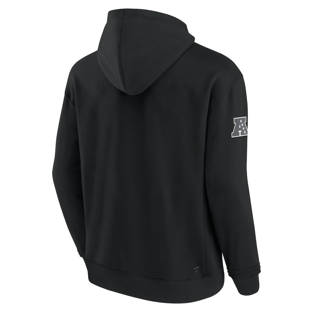 Las Vegas Raiders Elements Pace Pullover Hoodie - Black Hoodies