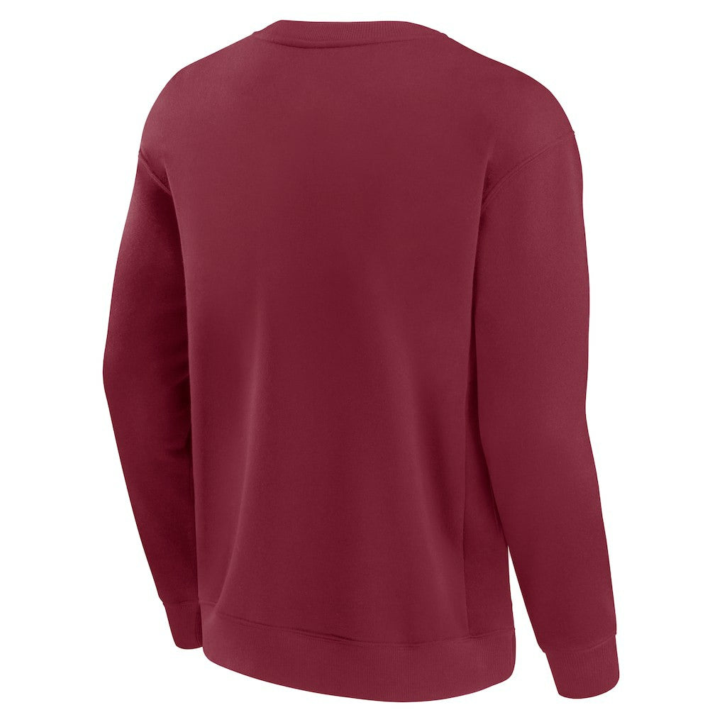 Washington Commanders Unisex Elements Unlimited Fleece Pullover Sweatshirt - Burgundy Pullover