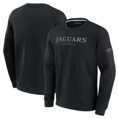 Jacksonville Jaguars Unisex Elements Unlimited Fleece Pullover Sweatshirt - Black Pullover