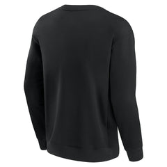 Miami Dolphins Unisex Elements Unlimited Fleece Pullover Sweatshirt - Black Pullover