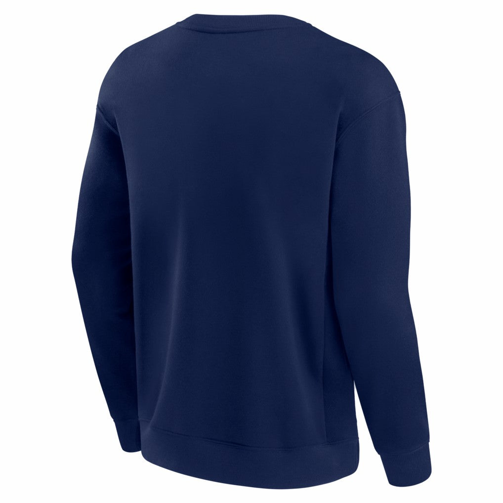 New England Patriots Unisex Elements Unlimited Fleece Pullover Sweatshirt - Navy Pullover