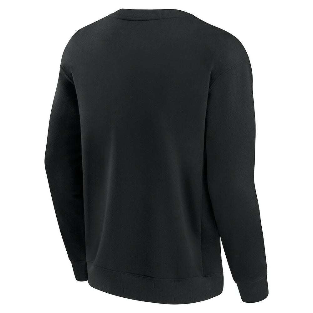 New Orleans Saints Unisex Elements Unlimited Fleece Pullover Sweatshirt - Black Pullover