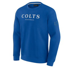 Indianapolis Colts Unisex Elements Unlimited Fleece Pullover Sweatshirt - Royal Pullover