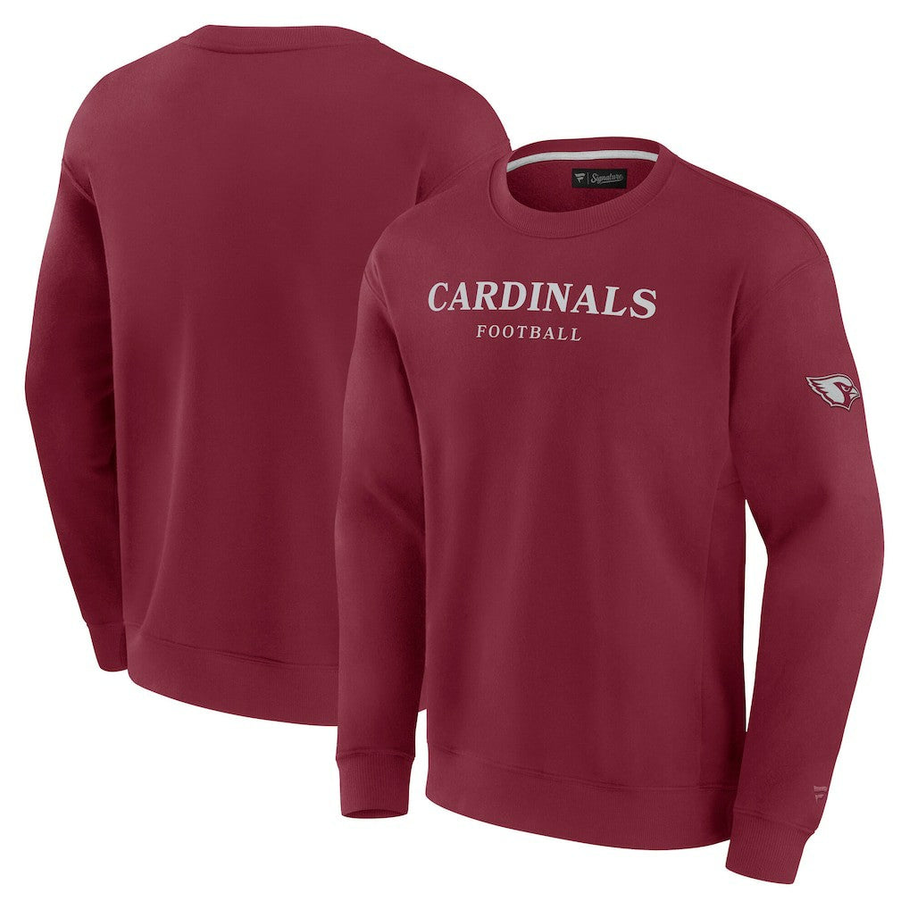 Arizona Cardinals Unisex Elements Unlimited Fleece Pullover Sweatshirt - Cardinal Pullover