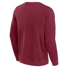 Arizona Cardinals Unisex Elements Unlimited Fleece Pullover Sweatshirt - Cardinal Pullover