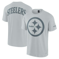 Pittsburgh Steelers Unisex Elements Iconic T-Shirt - Gray T-shirts