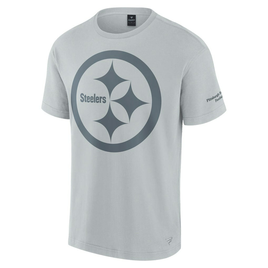 Pittsburgh Steelers Unisex Elements Iconic T-Shirt - Gray T-shirts