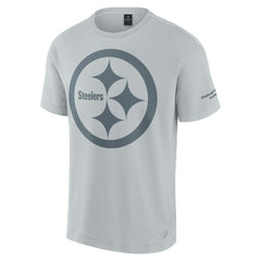 Pittsburgh Steelers Unisex Elements Iconic T-Shirt - Gray T-shirts