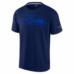 Seattle Seahawks Unisex Elements Iconic T-Shirt - College Navy T-shirts