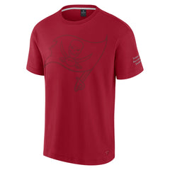Tampa Bay Buccaneers Unisex Elements Iconic T-Shirt - Red T-shirts