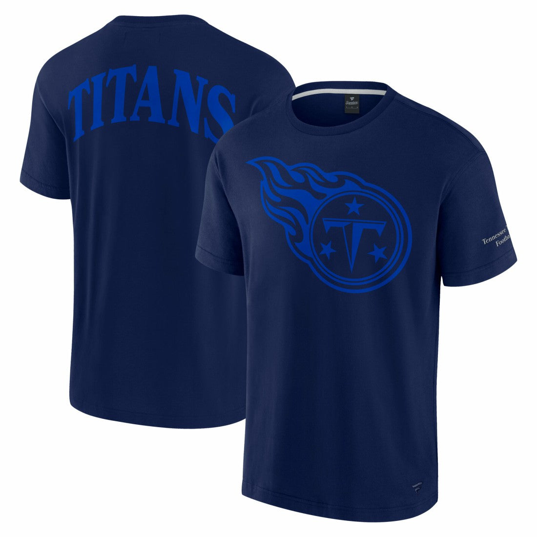 Tennessee Titans Unisex Elements Iconic T-Shirt - Navy T-shirts