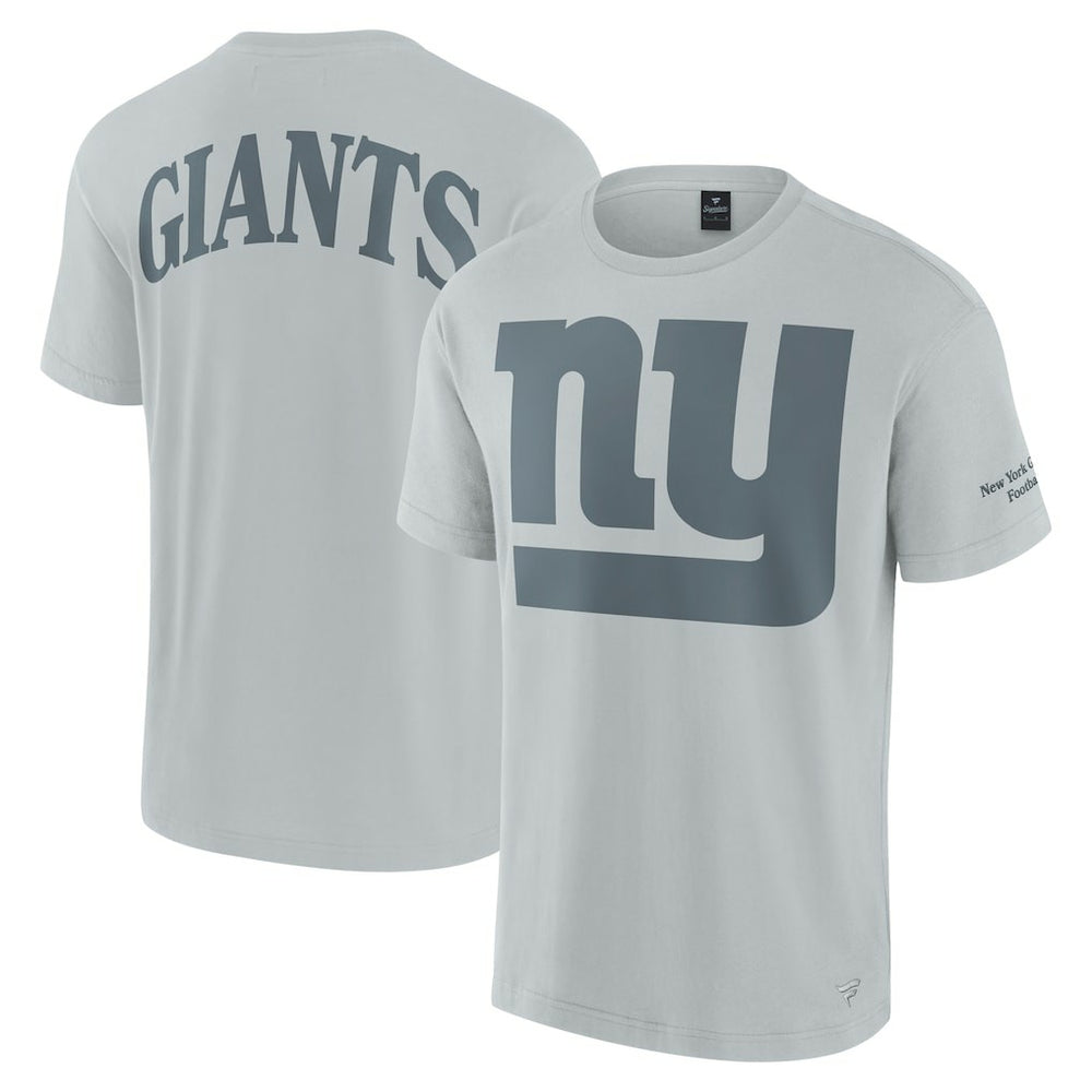 New York Giants Unisex Elements Iconic T-Shirt - Gray T-shirts