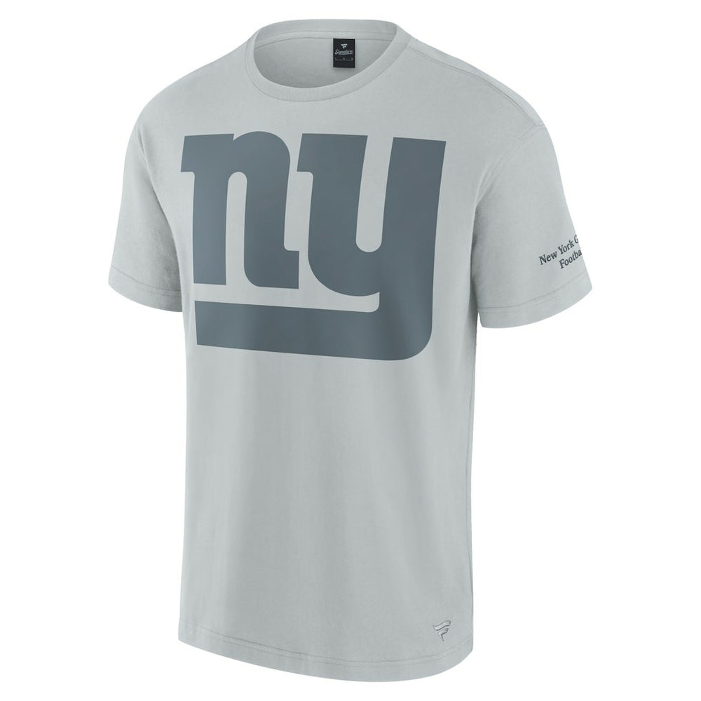 New York Giants Unisex Elements Iconic T-Shirt - Gray T-shirts