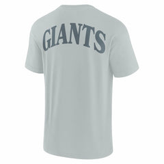 New York Giants Unisex Elements Iconic T-Shirt - Gray T-shirts